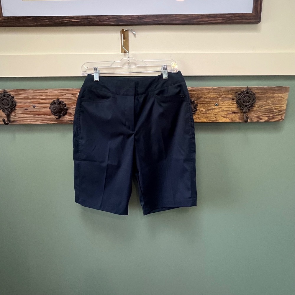 Tail Womens Navy Blue Golf Shorts Size 6 Activewear Performance